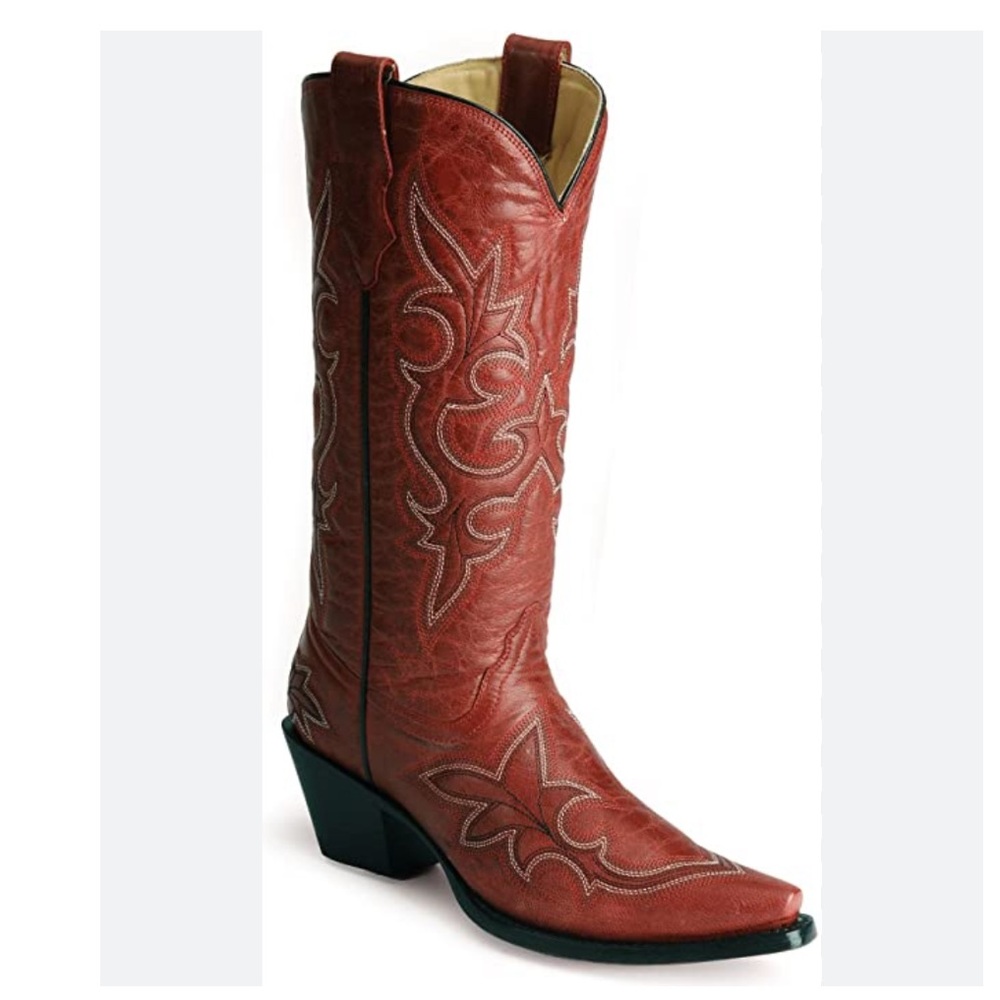Corral Cowboy Boot Desert Red